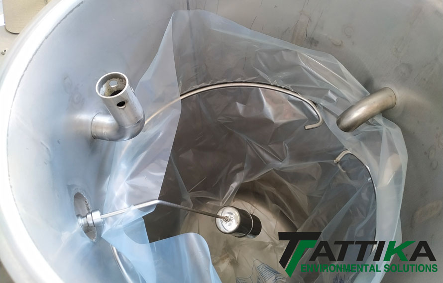 Sacchetti REC-BAG nel distillatore